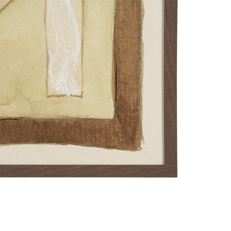 Between Tones II by Mercana Studio Hand-Embellished Textured Framed Canvas Artwork by Mercana at Eve Furniture