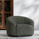 Beverly Antique Green Swivel Accent Chair by Classic Home at Eve Furniture