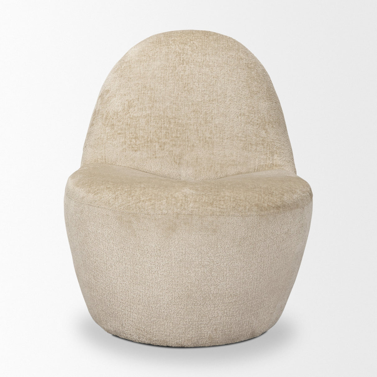 Beverly Beige Chenille Accent Chair by Mercana at Eve Furniture