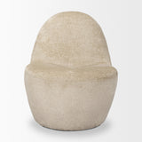 Beverly Beige Chenille Accent Chair by Mercana at Eve Furniture