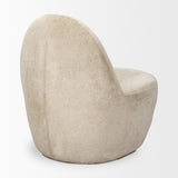 Beverly Beige Chenille Accent Chair by Mercana at Eve Furniture