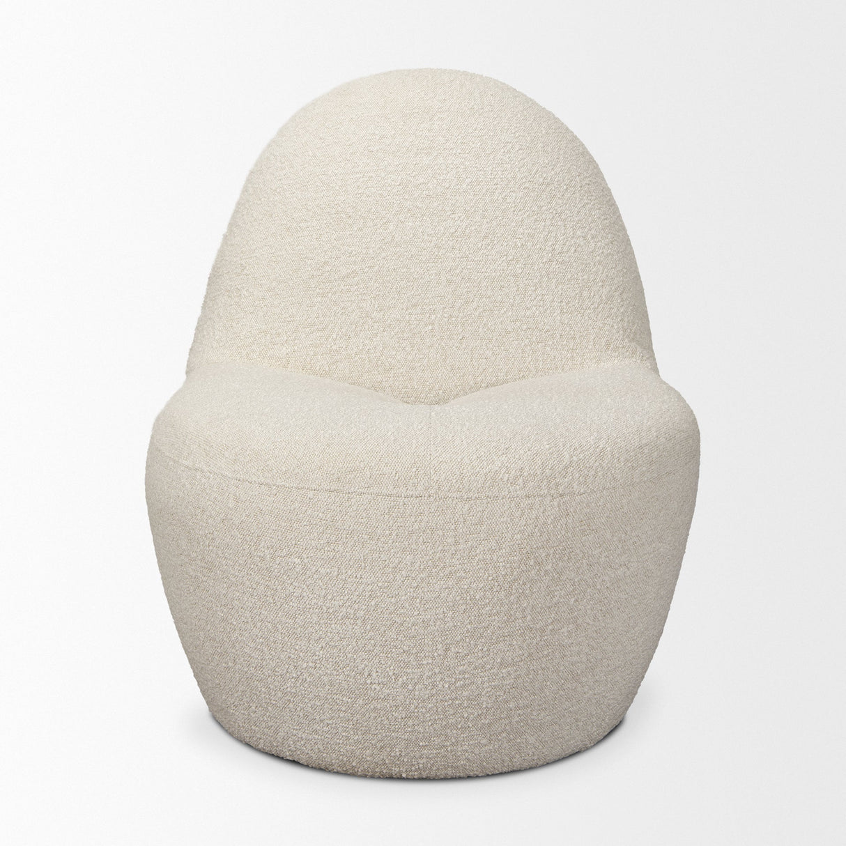 Beverly Cream Boucle Accent Chair by Mercana at Eve Furniture