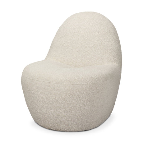 Beverly Cream Boucle Accent Chair by Mercana at Eve Furniture