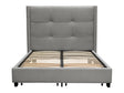 Beverly Grey Queen Bed by Diamond Sofa at Eve Furniture