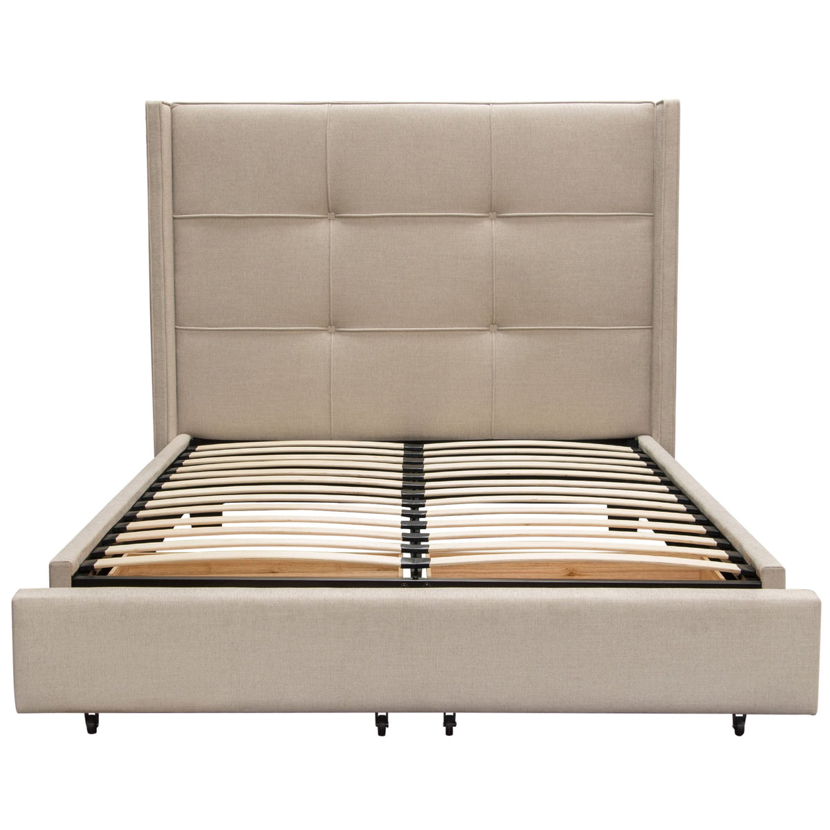 Beverly Sand Queen Bed by Diamond Sofa at Eve Furniture