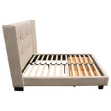 Beverly Sand Queen Bed by Diamond Sofa at Eve Furniture