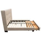 Beverly Sand Queen Bed by Diamond Sofa at Eve Furniture