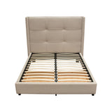 Beverly Sand Queen Bed by Diamond Sofa at Eve Furniture