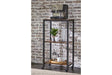 Bevinfield Brown/Black Bar Cart by Ashley at Eve Furniture