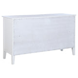 Bexhill White 4-Piece Eastern King Bedroom Set by Coaster at Eve Furniture