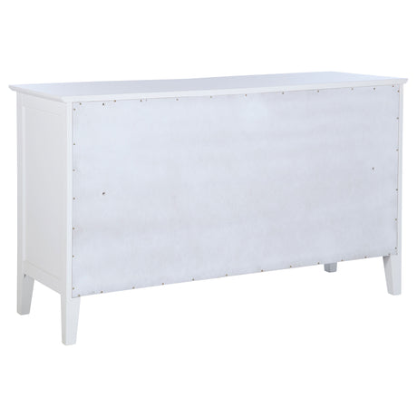 Bexhill White 4-Piece Eastern King Bedroom Set by Coaster at Eve Furniture