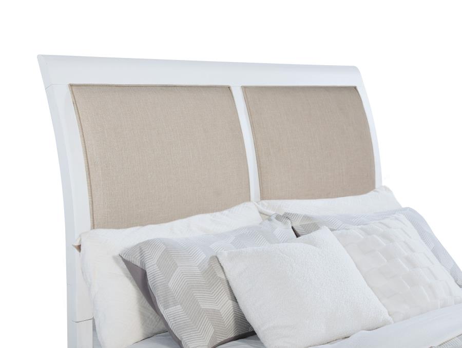Bexhill White 4-piece Queen Bedroom Set by Coaster at Eve Furniture