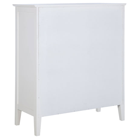 Bexhill White 5-Piece California King Bedroom Set by Coaster at Eve Furniture