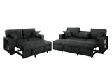 Bexley Black Sofa and Loveseat by New Era Innovations at Eve Furniture