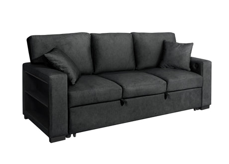 Bexley Black Sofa and Loveseat by New Era Innovations at Eve Furniture