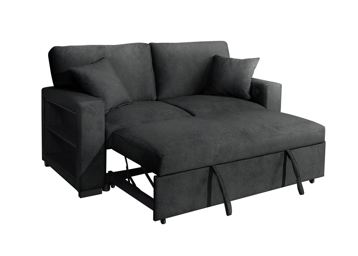 Bexley Black Sofa and Loveseat by New Era Innovations at Eve Furniture