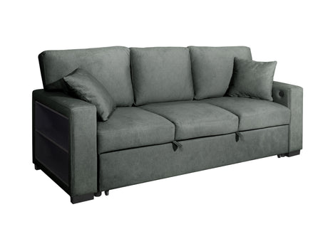 Bexley Grey Sofa and Loveseat by New Era Innovations at Eve Furniture