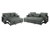 Bexley Grey Sofa and Loveseat by New Era Innovations at Eve Furniture