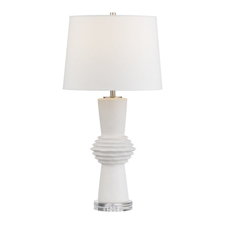 Bexley White Table Lamp (Set of 2) by Crestview at Eve Furniture