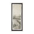 Beyond the Rain I by Mercana Studio a Hand Embellished Framed Art Print Matted under Glass by Mercana at Eve Furniture