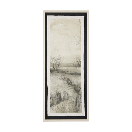 Beyond the Rain I by Mercana Studio a Hand Embellished Framed Art Print Matted under Glass by Mercana at Eve Furniture