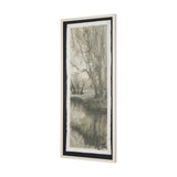 Beyond the Rain II by Mercana Studio a Hand Embellished Framed Art Print Matted under Glass by Mercana at Eve Furniture