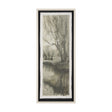 Beyond the Rain II by Mercana Studio a Hand Embellished Framed Art Print Matted under Glass by Mercana at Eve Furniture