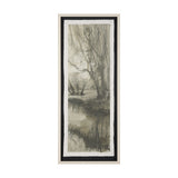 Beyond the Rain II by Mercana Studio a Hand Embellished Framed Art Print Matted under Glass by Mercana at Eve Furniture