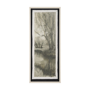 Beyond the Rain II by Mercana Studio a Hand Embellished Framed Art Print Matted under Glass by Mercana at Eve Furniture