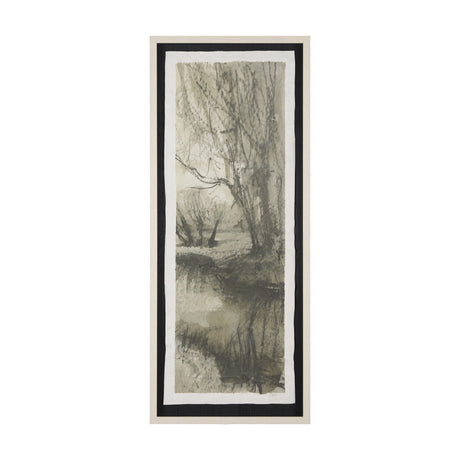 Beyond the Rain II by Mercana Studio a Hand Embellished Framed Art Print Matted under Glass by Mercana at Eve Furniture