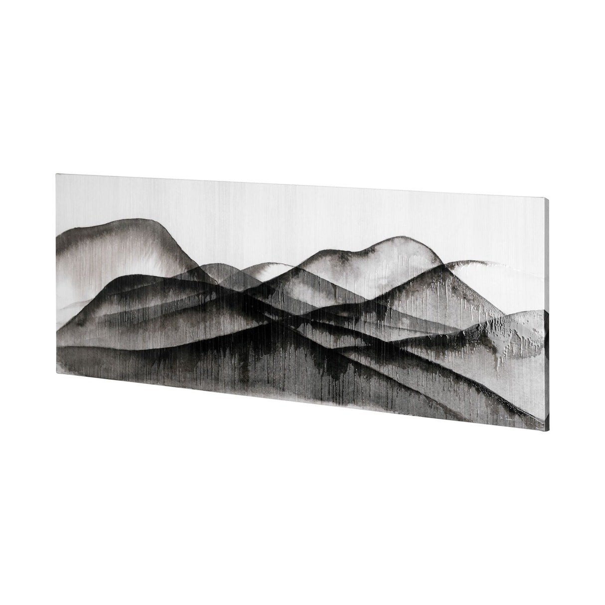 Beyond the Rainy Hills by Mercana Studio a Hand Embellished Textured Canvas by Mercana at Eve Furniture