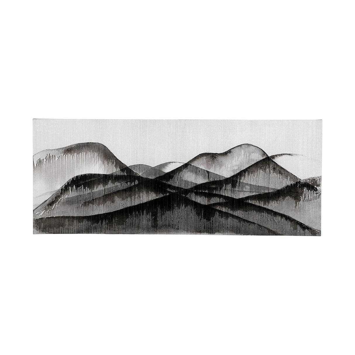 Beyond the Rainy Hills by Mercana Studio a Hand Embellished Textured Canvas by Mercana at Eve Furniture