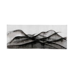 Beyond the Rainy Hills by Mercana Studio a Hand Embellished Textured Canvas by Mercana at Eve Furniture