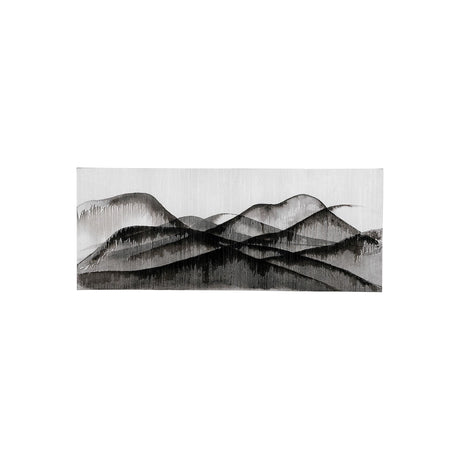 Beyond the Rainy Hills by Mercana Studio a Hand Embellished Textured Canvas by Mercana at Eve Furniture