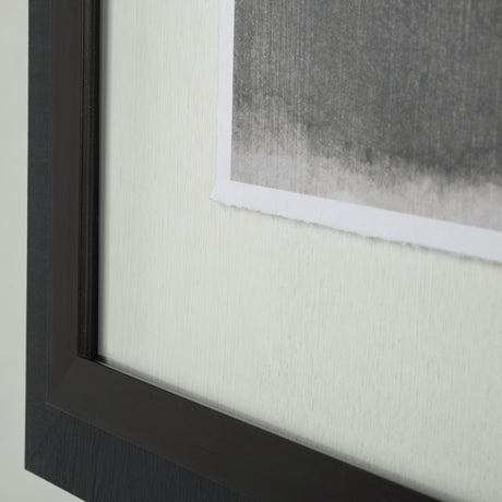 Beyond the Rainy Hills I by Mercana Studio Hand Embellished Framed Art Print Matted under Glass by Mercana at Eve Furniture