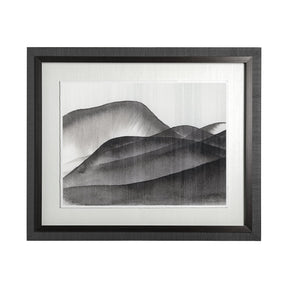 Beyond the Rainy Hills I by Mercana Studio Hand Embellished Framed Art Print Matted under Glass by Mercana at Eve Furniture