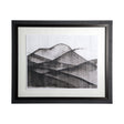 Beyond the Rainy Hills II by Mercana Studio Hand Embellished Framed Art Print Matted under Glass by Mercana at Eve Furniture