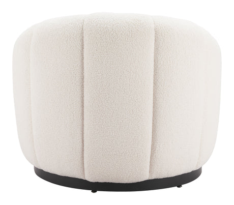 Bhutan Cream Accent Chair by Zuomod at Eve Furniture