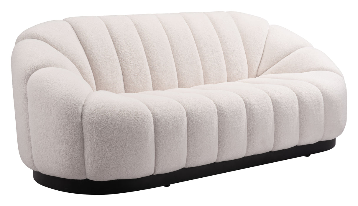 Bhutan Cream Sofa by Zuomod at Eve Furniture