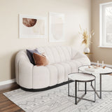 Bhutan Cream Sofa by Zuomod at Eve Furniture