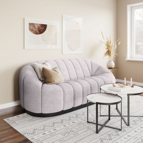 Bhutan Light Gray Sofa by Zuomod at Eve Furniture