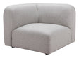 Biak Gray Corner Chair by Zuomod at Eve Furniture