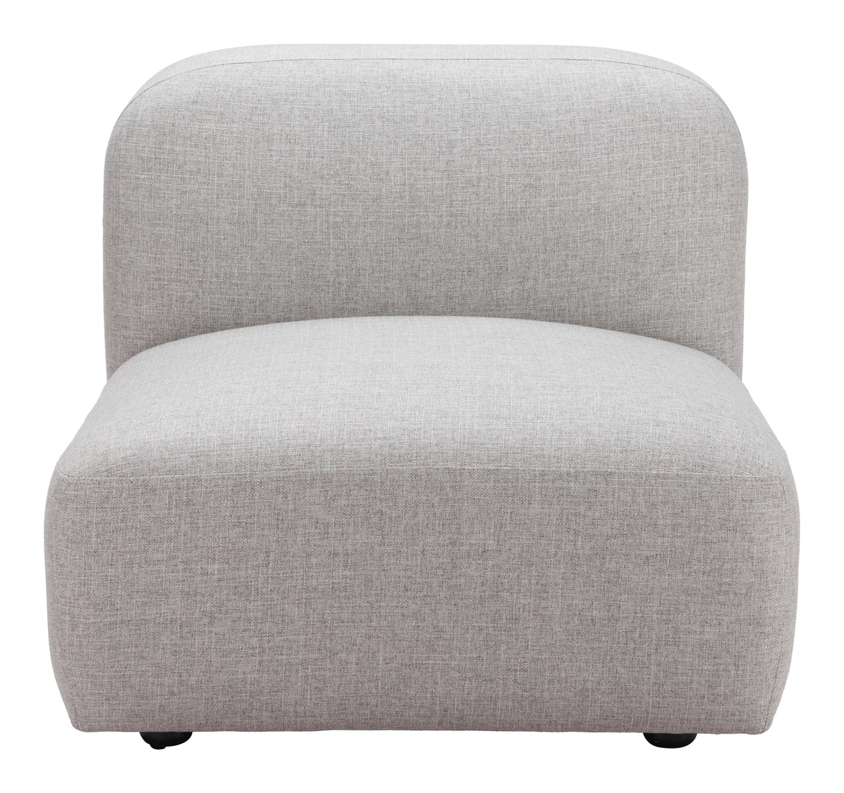 Biak Gray Middle Chair by Zuomod at Eve Furniture
