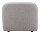 Biak Gray Middle Chair by Zuomod at Eve Furniture