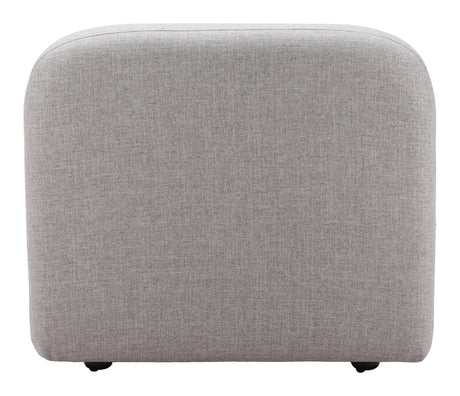 Biak Gray Middle Chair by Zuomod at Eve Furniture