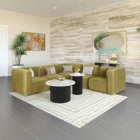 Biak Green Middle Chair by Zuomod at Eve Furniture