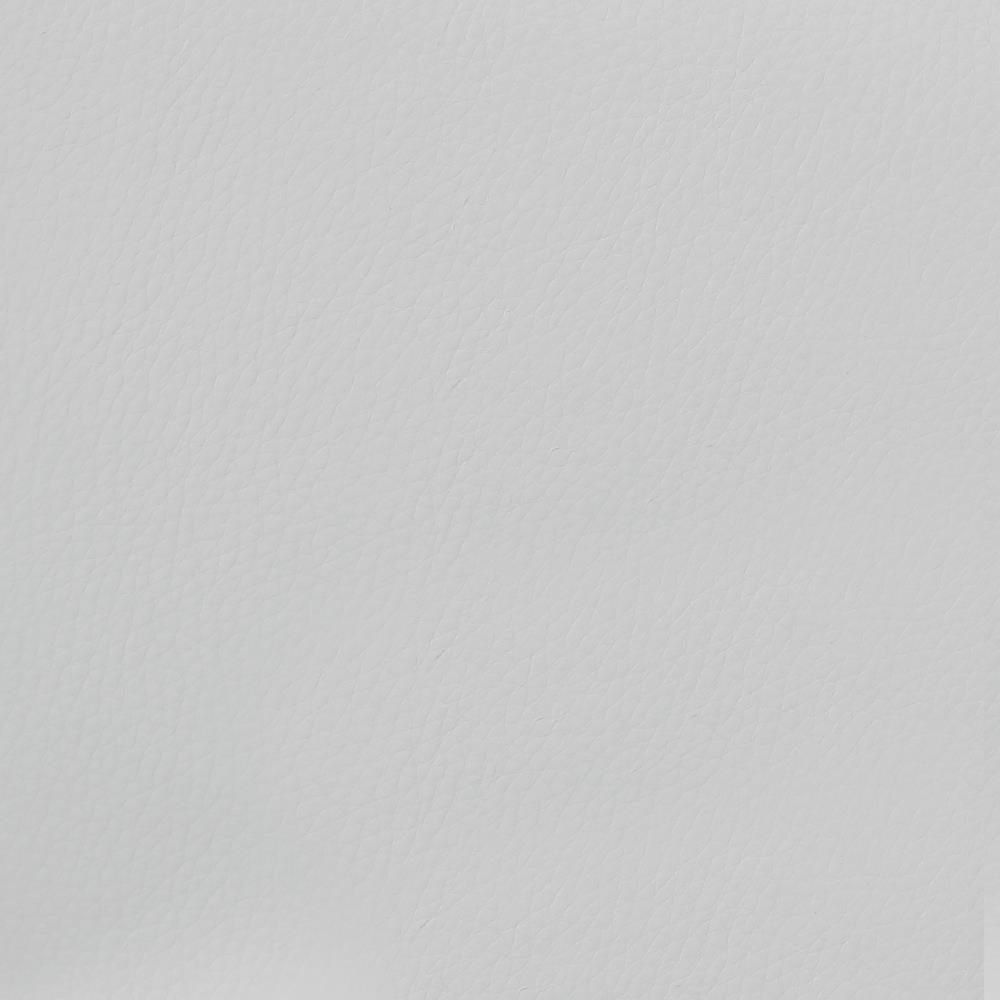 Bianca White/Chrome Upholstered Adjustable Bar Stools, Set of 2 by Coaster at Eve Furniture