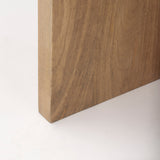 Bianca Wood and Marble Accent Table by Mercana at Eve Furniture