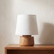 Bibi Brown/Natural Table Lamp by MOES at Eve Furniture