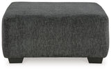 Biddeford Ebony Oversized Accent Ottoman